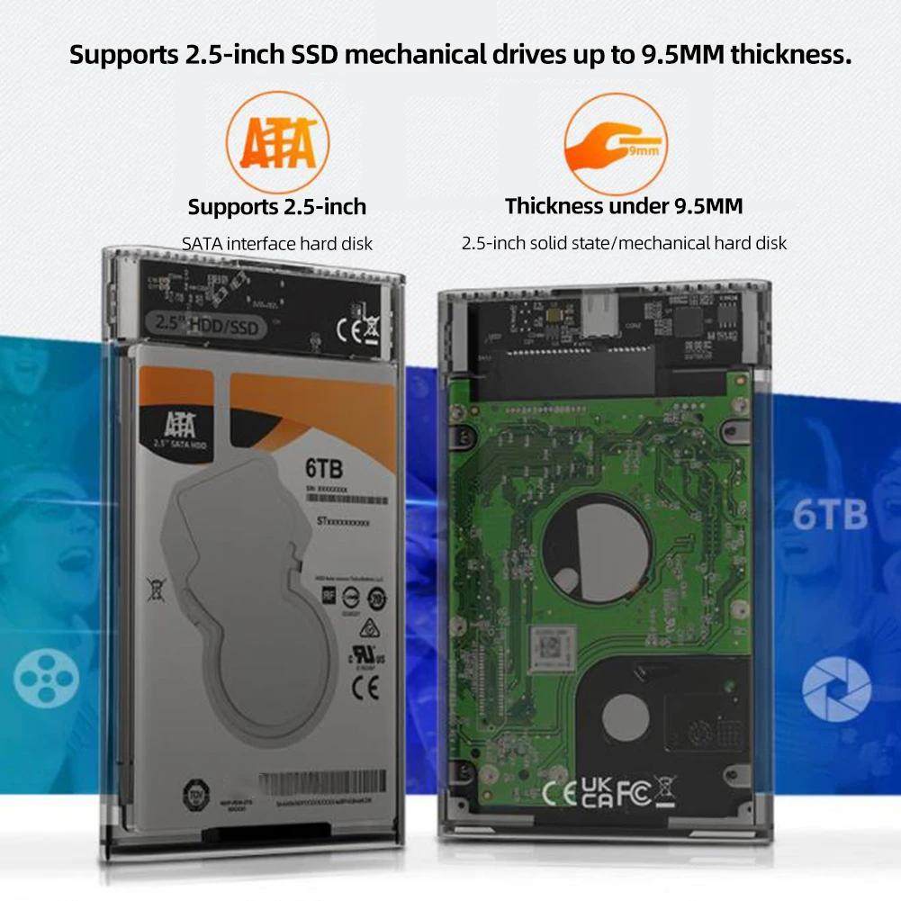 USB 3.0 HDD Ŭ, SATA SSD ϵ ̺ ̽,  Ŭ, ϵ ̺ ũ ڽ,   HDD ̽, 2.5 ġ
